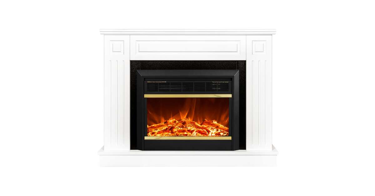Semineu electric Tiffany & Mars, Art Flame, 850x1100x270 mm, 1500W - imagine 4